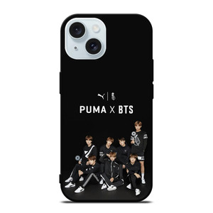 PUMA X BTS KPOP iPhone 15 Case Cover PUMA X BTS KPOP iPhone 15 Case Cover