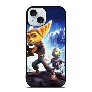 RATCHET AND CLANK VIDEO GAMES iPhone 15 Case Cover RATCHET AND CLANK VIDEO GAMES iPhone 15 Case Cover