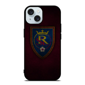 REAL SALT LAKE SOCCER MLS iPhone 15 Case Cover REAL SALT LAKE SOCCER MLS iPhone 15 Case Cover