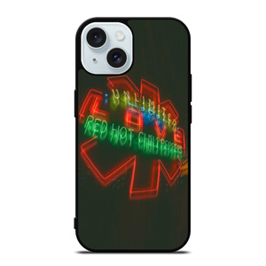 RED HOT CHILI PEPPERS UNLIMITED LOVE iPhone 15 Case Cover RED HOT CHILI PEPPERS UNLIMITED LOVE iPhone 15 Case Cover
