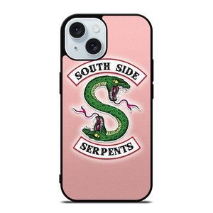 RIVERDALE SOUTH SIDE SERPENTS PINK iPhone 15 Case Cover RIVERDALE SOUTH SIDE SERPENTS PINK iPhone 15 Case Cover