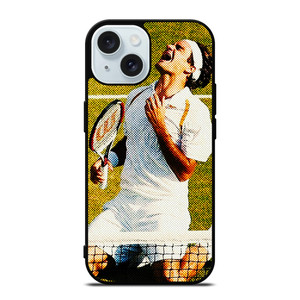 ROGER FEDERER TENNIS iPhone 15 Case Cover ROGER FEDERER TENNIS iPhone 15 Case Cover