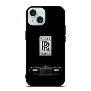 ROLLS ROYCE CAR SILHOUETTE iPhone 15 Case Cover ROLLS ROYCE CAR SILHOUETTE iPhone 15 Case Cover