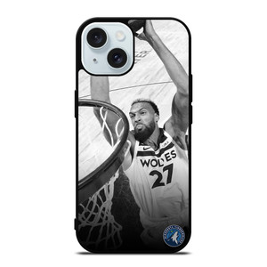 RUDY GOBERT MINNESOTA TIMBERWOLVES iPhone 15 Case Cover