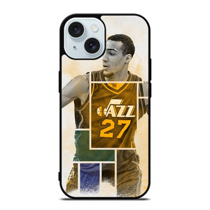 RUDY GOBERT UTAH JAZZ 2 iPhone 15 Case Cover