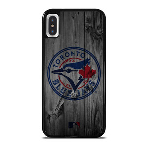 TORONTO BLUE JAYS BASEBALL MLB WOOD LOGO iPhone X / XS Case Cover