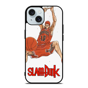 SAKURAGI HANAMICHI SLAM DUNK ANIME iPhone 15 Case Cover SAKURAGI HANAMICHI SLAM DUNK ANIME iPhone 15 Case Cover