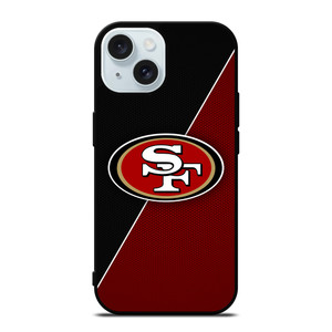 SAN FRANCISCO 49ERS NFL FOOTBALL LOGO iPhone 15 Case Cover SAN FRANCISCO 49ERS NFL FOOTBALL LOGO iPhone 15 Case Cover