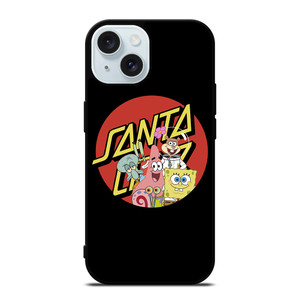 SANTA CRUZ X SPONGEBOB iPhone 15 Case Cover