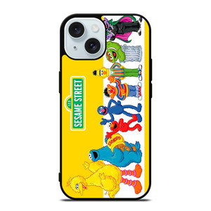 SESAME STREET MUPPETS CHARACTERS iPhone 15 Case Cover