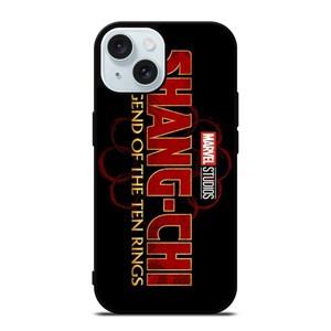 SHANG CHI AND THE LEGEND OF THE TEN RINGS MARVEL LOGO iPhone 15 Case Cover SHANG CHI AND THE LEGEND OF THE TEN RINGS MARVEL LOGO iPhone 15 Case Cover