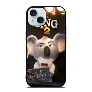 SING 2 BUSTER MOON iPhone 15 Case Cover SING 2 BUSTER MOON iPhone 15 Case Cover