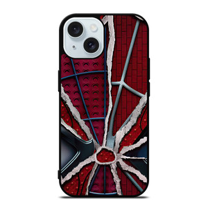 SPIDERMAN BROKEN MASK iPhone 15 Case Cover