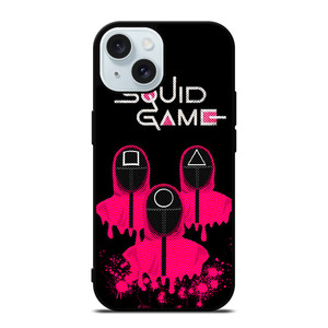 SQUID GAME GUARD NETFLIX iPhone 15 Case Cover SQUID GAME GUARD NETFLIX iPhone 15 Case Cover