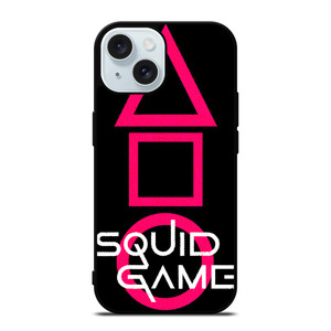 SQUID GAME LOGO NETFLIX iPhone 15 Case Cover