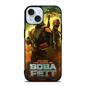 STAR WARS THE BOOK OF BOBA FETT iPhone 15 Case Cover STAR WARS THE BOOK OF BOBA FETT iPhone 15 Case Cover