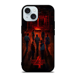 STRANGER THINGS 4 2 iPhone 15 Case Cover
