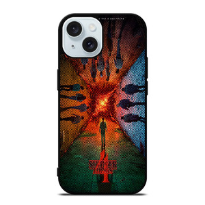 STRANGER THINGS 4 iPhone 15 Case Cover STRANGER THINGS 4 iPhone 15 Case Cover