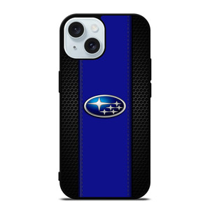 SUBARU CAR METAL CARBON iPhone 15 Case Cover