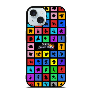 SUPER SMASH BROS COLLAGE iPhone 15 Case Cover