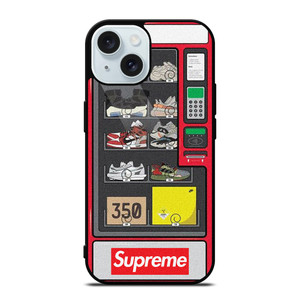 SUPREME SNEAKERS VENDING MACHINE iPhone 15 Case Cover SUPREME SNEAKERS VENDING MACHINE iPhone 15 Case Cover