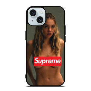 SYDNEY SWEENEY EUPHORIA SUPREME iPhone 15 Case Cover SYDNEY SWEENEY EUPHORIA SUPREME iPhone 15 Case Cover