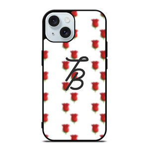 TESSA BROOKS ROSES LOGO iPhone 15 Case Cover