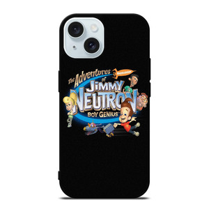 THE ADVENTURES OF JIMMY NEUTRON BOY GENIUS iPhone 15 Case Cover THE ADVENTURES OF JIMMY NEUTRON BOY GENIUS iPhone 15 Case Cover