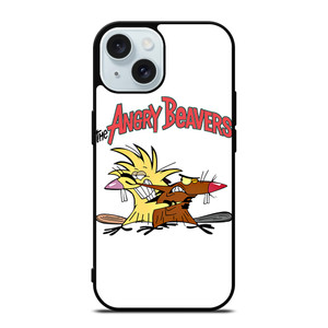 THE ANGRY BEAVERS CARTOON iPhone 15 Case Cover THE ANGRY BEAVERS CARTOON iPhone 15 Case Cover