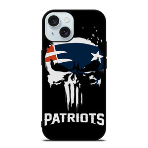 THE PUNISHER X NEW ENGLAND PATRIOTS NFL FOOTBALL iPhone 15 Case Cover THE PUNISHER X NEW ENGLAND PATRIOTS NFL FOOTBALL iPhone 15 Case Cover