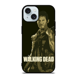 THE WALKING DEAD DARYL DIXON ART iPhone 15 Case Cover THE WALKING DEAD DARYL DIXON ART iPhone 15 Case Cover
