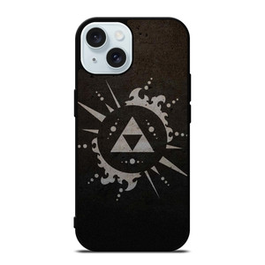TRIFORCE LEGEND OF ZELDA ICON iPhone 15 Case Cover TRIFORCE LEGEND OF ZELDA ICON iPhone 15 Case Cover