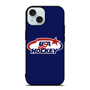 USA HOCKEY LOGO iPhone 15 Case Cover USA HOCKEY LOGO iPhone 15 Case Cover