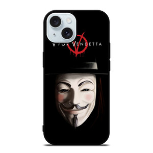 V FOR VENDETTA MOVIES iPhone 15 Case Cover V FOR VENDETTA MOVIES iPhone 15 Case Cover