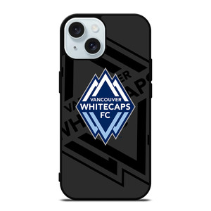VAMCOUVER WHITECAPS FC MLS BLACK iPhone 15 Case Cover