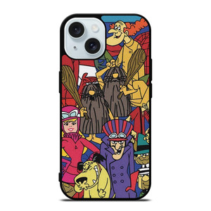 WACKY RACES ANIMATION iPhone 15 Case Cover