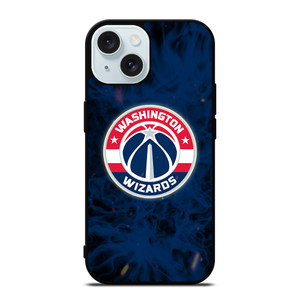 WASHINGTON WIZARDS BASKETBALL NBA FIRE iPhone 15 Case Cover