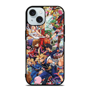 YU GI OH GAMES COLLAGE iPhone 15 Case Cover YU GI OH GAMES COLLAGE iPhone 15 Case Cover