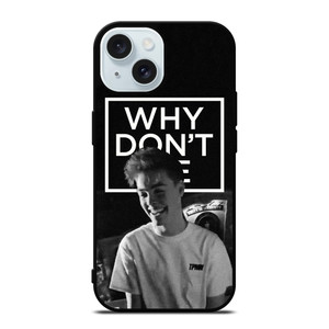 ZACH HERRON WHY DONT WE LOGO iPhone 15 Case Cover ZACH HERRON WHY DONT WE LOGO iPhone 15 Case Cover