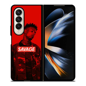 21 SAVAGE RAPPER Samsung Galaxy Z Fold 4 Case Cover