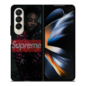 21 SAVAGE SUPREME RAPPER Samsung Galaxy Z Fold 4 Case Cover