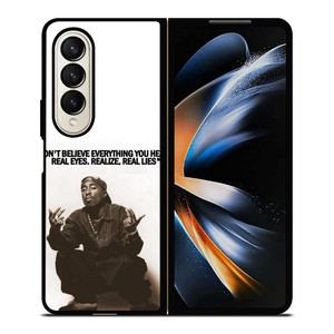 2PAC TUPAC SHAKUR RAPPER QUOTES Samsung Galaxy Z Fold 4 Case Cover 2PAC TUPAC SHAKUR RAPPER QUOTES Samsung Galaxy Z Fold 4 Case Cover