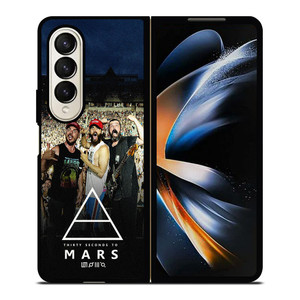 30 SECONDS TO MARS BAND Samsung Galaxy Z Fold 4 Case Cover