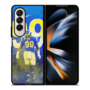 AARON DONALD 99 LOS ANGELES RAMS NFL FOOTBALL Samsung Galaxy Z Fold 4 Case Cover AARON DONALD 99 LOS ANGELES RAMS NFL FOOTBALL Samsung Galaxy Z Fold 4 Case Cover