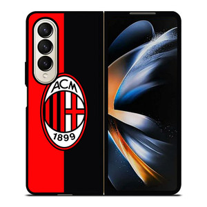 AC MILAN FOOTBALL LOGO Samsung Galaxy Z Fold 4 Case Cover