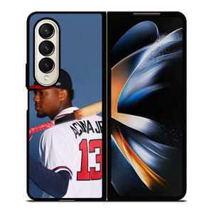 ACUNA JR ATLANTA BRAVES BASEBALL Samsung Galaxy Z Fold 4 Case Cover
