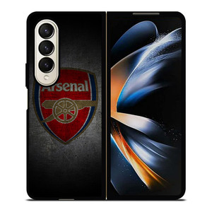 ARSENAL FC GUNNERS GRUNGE LOGO Samsung Galaxy Z Fold 4 Case Cover ARSENAL FC GUNNERS GRUNGE LOGO Samsung Galaxy Z Fold 4 Case Cover