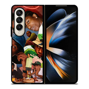 ASAP ROCKY X TYLER THE CREATOR Samsung Galaxy Z Fold 4 Case Cover ASAP ROCKY X TYLER THE CREATOR Samsung Galaxy Z Fold 4 Case Cover