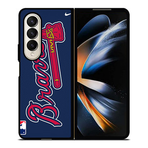 ATLANTA BRAVES BASEBALL Samsung Galaxy Z Fold 4 Case Cover ATLANTA BRAVES BASEBALL Samsung Galaxy Z Fold 4 Case Cover