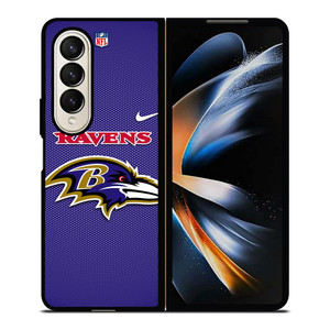 BALTIMORE RAVENS NFL FOOTBALL NIKE Samsung Galaxy Z Fold 4 Case Cover BALTIMORE RAVENS NFL FOOTBALL NIKE Samsung Galaxy Z Fold 4 Case Cover